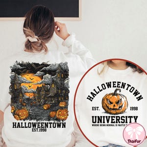 Halloweentown Est 1998 png, Retro Halloween png, Halloween Pumpkin png, Trendy Halloween png, Pumpkin png, Fall png, Halloween png