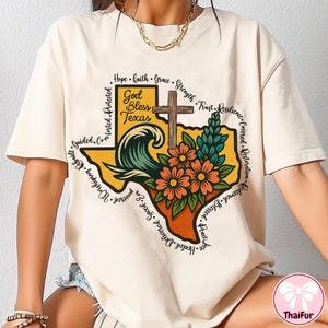 Gott segne Texas Hill Country 2025 Flood Png, bete für Texas Hill Country Png, Texas stark, Texas Sublimation, Texas State png, Unterstützung Texas