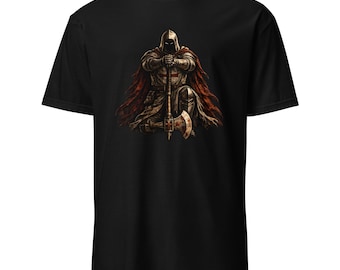 十字軍テンプル騎士団シャツ 中世聖戦十字架グラフィックTシャツ #7