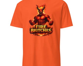 消防服Tシャツ 面白い炎のグラフィックTシャツ