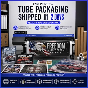 Custom Large Format Printing | Custom Photo Prints | Custom Poster Printing | Personalized Wall Art Prints | Up to 50" Wide | Made to Order