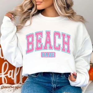 Beach Babe SVG, Retro Summer Svg, Summer Shirt Design, Summer Svg, Summer Png, Beach Svg, Beach Png, Summer Sublimation, Sublimation Designs