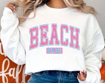 Beach Babe SVG, Retro Summer Svg, Summer Shirt Design, Summer Svg, Summer Png, Beach Svg, Beach Png, Summer Sublimation, Sublimation Designs