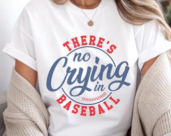 There’s No Crying In Baseball svg, Trendy Baseball svg, Baseball Mom svg, Baseball Game Day svg
