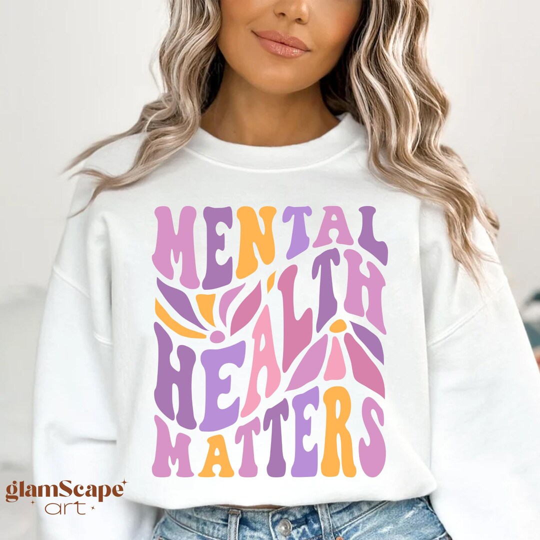 Mental Health Matters SVG, Be Kind to Your Mind Png,trendy Awareness ...