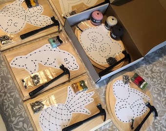 String art Kits - Complete StringArt Set in Gift Box |