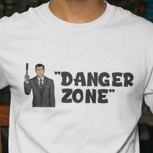 Sterling Archer Danger Zone Organic Cotton T-Shirt