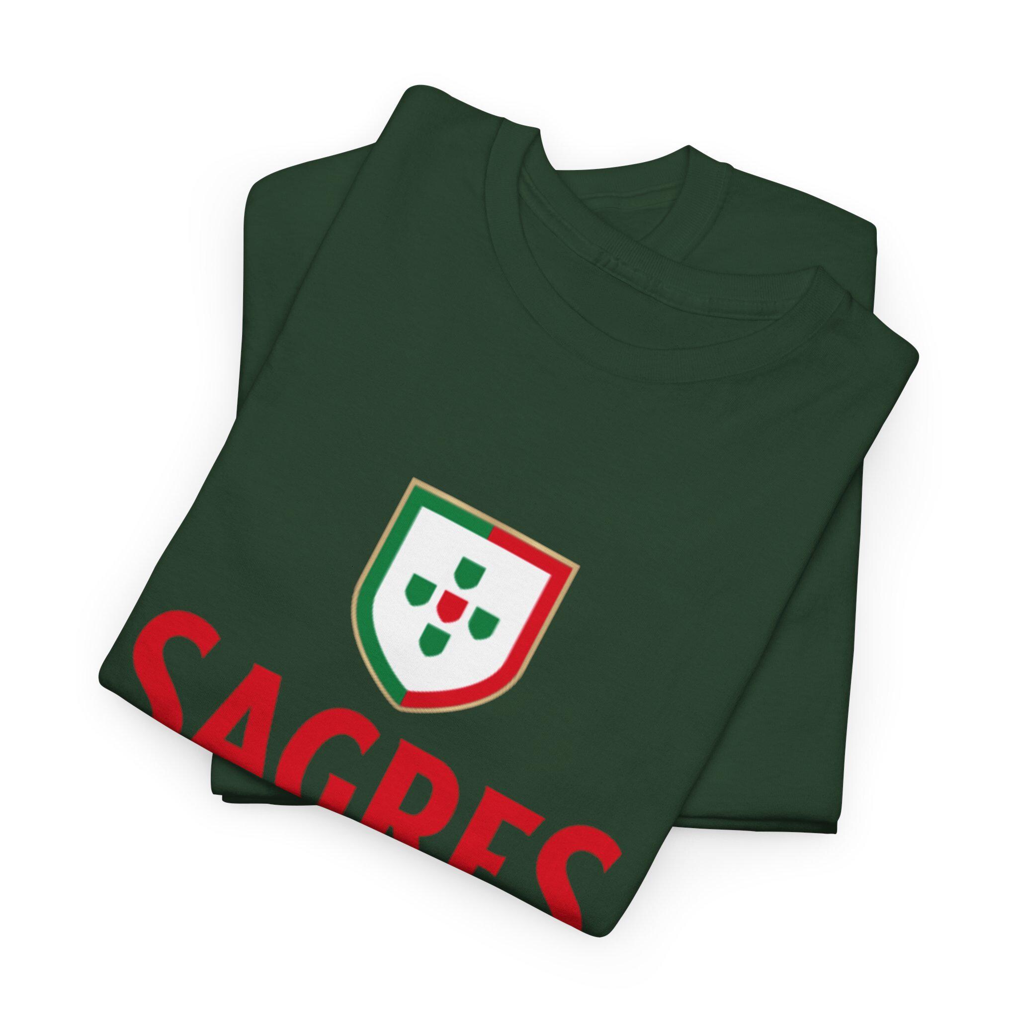 Sagres Beer Logo T-shirt | Portuguese Souvenir Tee | Lisbon
