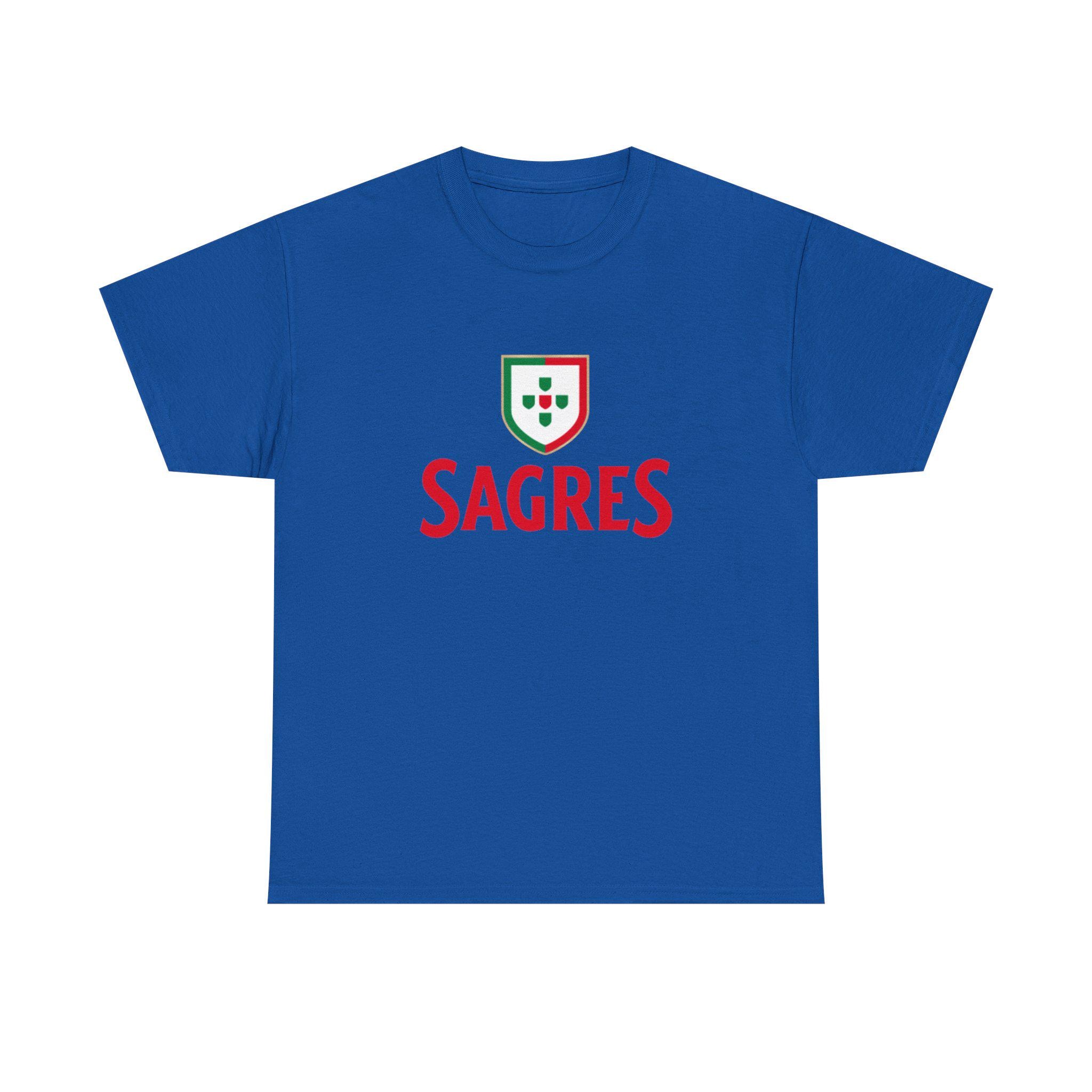 ポルトガル代表　選手支給品　トレーニングシャツSAGRESビールスポンサーマーク Sagres Beer Logo T-shirt | Portuguese Souvenir Tee | Lisbon