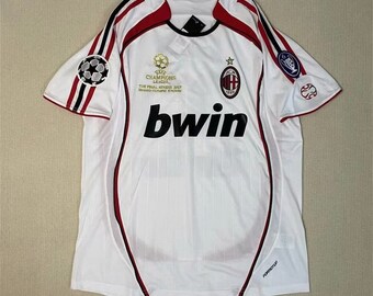 AC Milan CL-Finale 2006-2007 Trikot, Retro Ac Milan Fußballtrikot, Vintage Ac Milan Trikot, Ac Milan Kaka Trikot, Kaka Lover