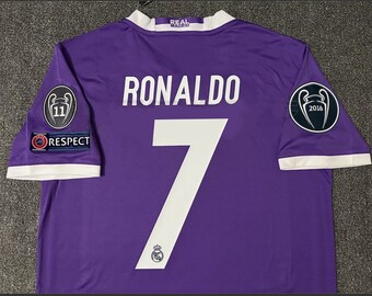 Ronaldo 7 Real Madrid Champions League 2016-2017 Final Away Jersey