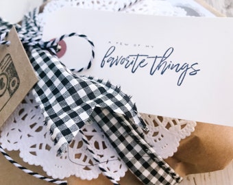 A Few of My Favorite Things Tag - These Are A Few Of My Favorite Things Tag - Favorite Things Party - These are a Few of my Favorite Things