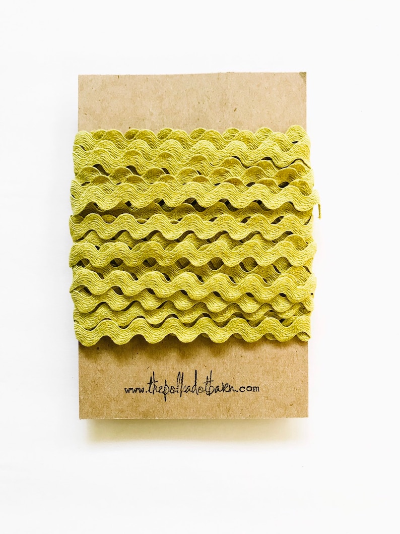 Kelly Green Ric Rac CHARTREUSE Green Mini Ric Rac - Green Ric Rac - Green Zig Zag Trim ...