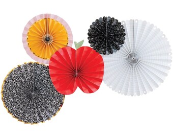 Back To School Party Fans - First Day of School - School Party - Classroom Decorations - School Party Decor