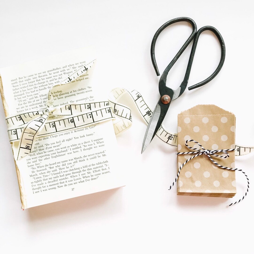 Natural Ruler Ribbon - Twill Tape Measure Ribbon 9/16 INCH -pretty ...