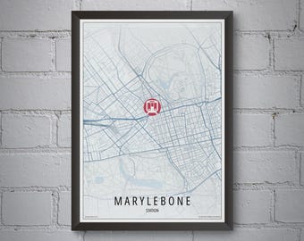 Plans de la gare de Londres