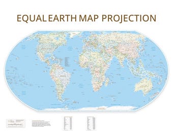Mappa del muro di terra equa (politica)
