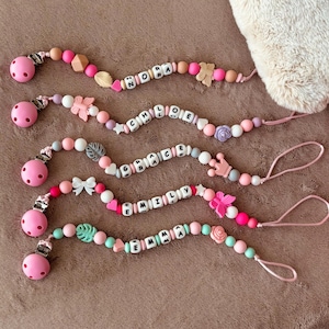 Personalized Pacifier Clip| custom Shower Gift |Baby Gift Set| Pacifier Holder With Name |personalized gift