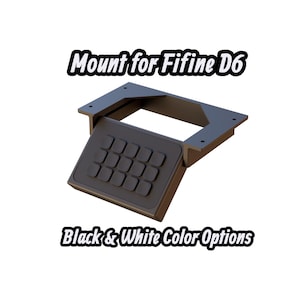 Mount for D6 Fifine Stream Deck - Fifine D6 Stream Deck Mount -