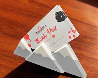 Mountain Business Card Stand - Outdoor Business Card Stand - Fun Business Card Stand - Unique Business Card Holder