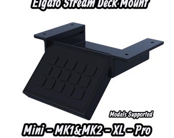 Elgato Stream Deck Mount - Made for Mini - MK1&MK2 - XL - Pro