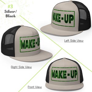 Matrix Wake Up Cap Woke Culture Black Snapback Hat Mesh Trucker Cap Flat Brim Cap Flat Bill Hat Hip Hop Cap cool snapback hat Skateboarding Cap Rapper streetwear New Earth gift for him for her Mens Womens summer Hats Designer Cap for Men Stylish Black Yupoong Snapback Fashion Accessories Trendy Urban Awake Blue Red Pill Yupoong 6006 Spritual awakening Birthday Present xmas Present for Geek Nerd Wake up from the Matrix 3D 5D Ascension Hat Awakening Binary Code mesh trucker hat Neo Matrix Snapback