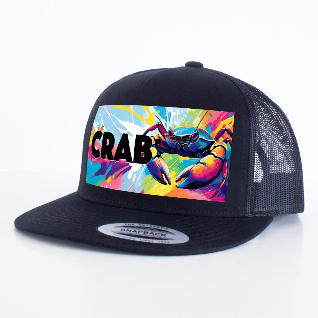 The Crab Ball Cap-White main image 1