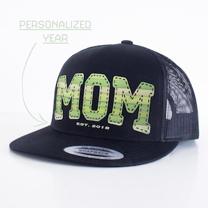 Muttertagsgeschenk - Personalisierte Mom Trucker Cap - Geschenk für Schwangere