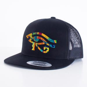 Eye of Horus-truckerpet - Snapback-pet met Egyptisch symbool