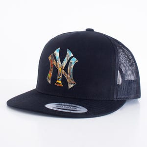 NY Hip Hop Cap - New York Flat Brim Snapback Hat