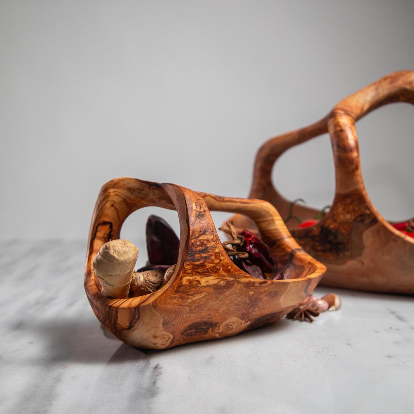 thanksgiving hosting gift –Olive Wood Bowl - Thumbnail 6