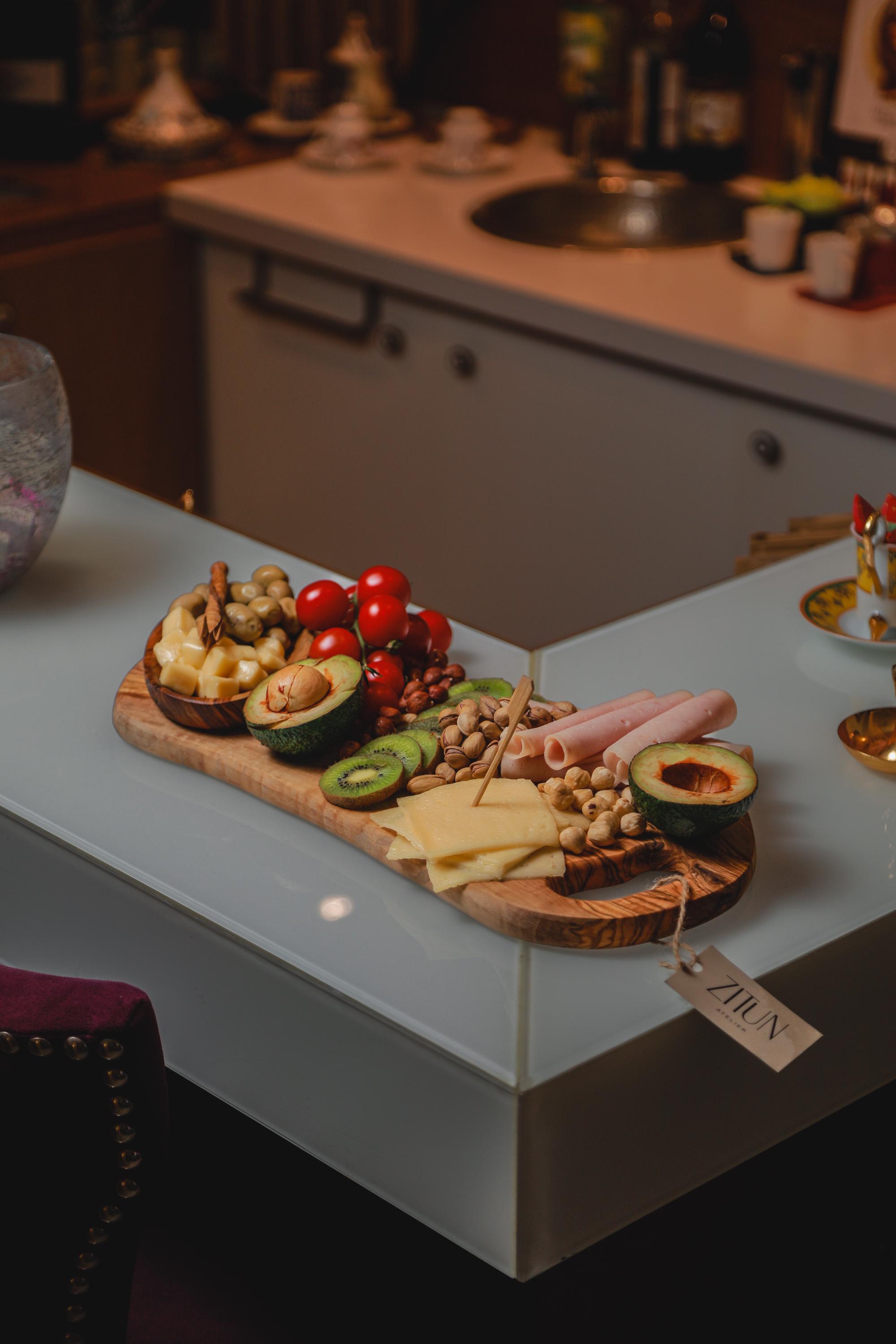 Charcuterie Board | Olive Wood Rustic Board | Unique Serving Board | Wild Cut Charcuterie Board | Premium Olive Wood Mediterranean - Image 1