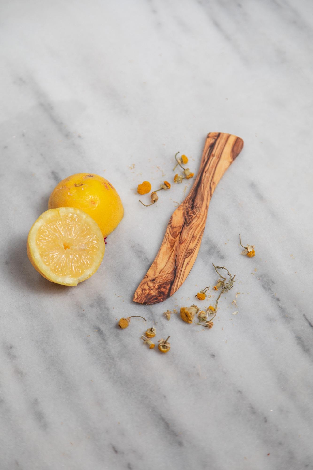 Set of 2 Olive Wood Spoons & 1 Knife – Handmade Rustic Utensils, Natural Eco-Friendly Cutlery - Thumbnail 7