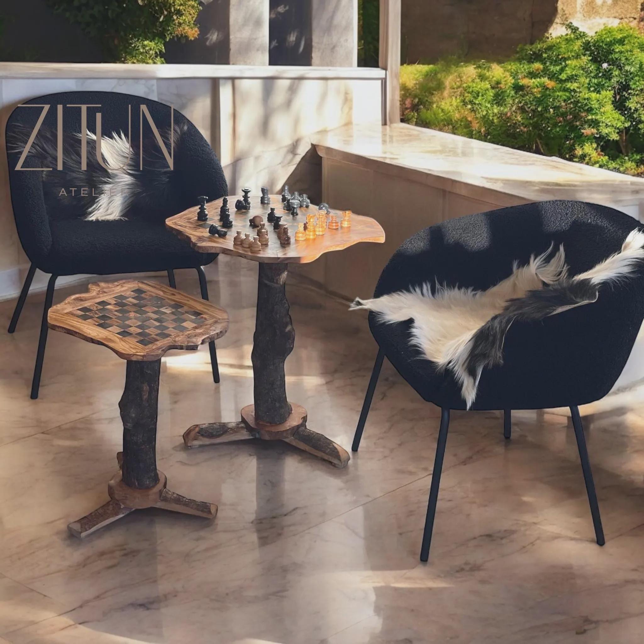 Olive Wood Chess Boards – Artisan Handcrafted Collection for Discerning Players - Thumbnail 7