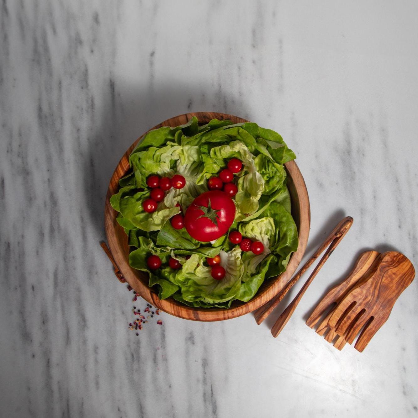 Handmade Olive Wood Bowl – Rustic Natural Bowl – Woodcraft – Salad Snack Dish – Eco-Friendly Kitchen Decor – Gift for Foodies - Thumbnail 7