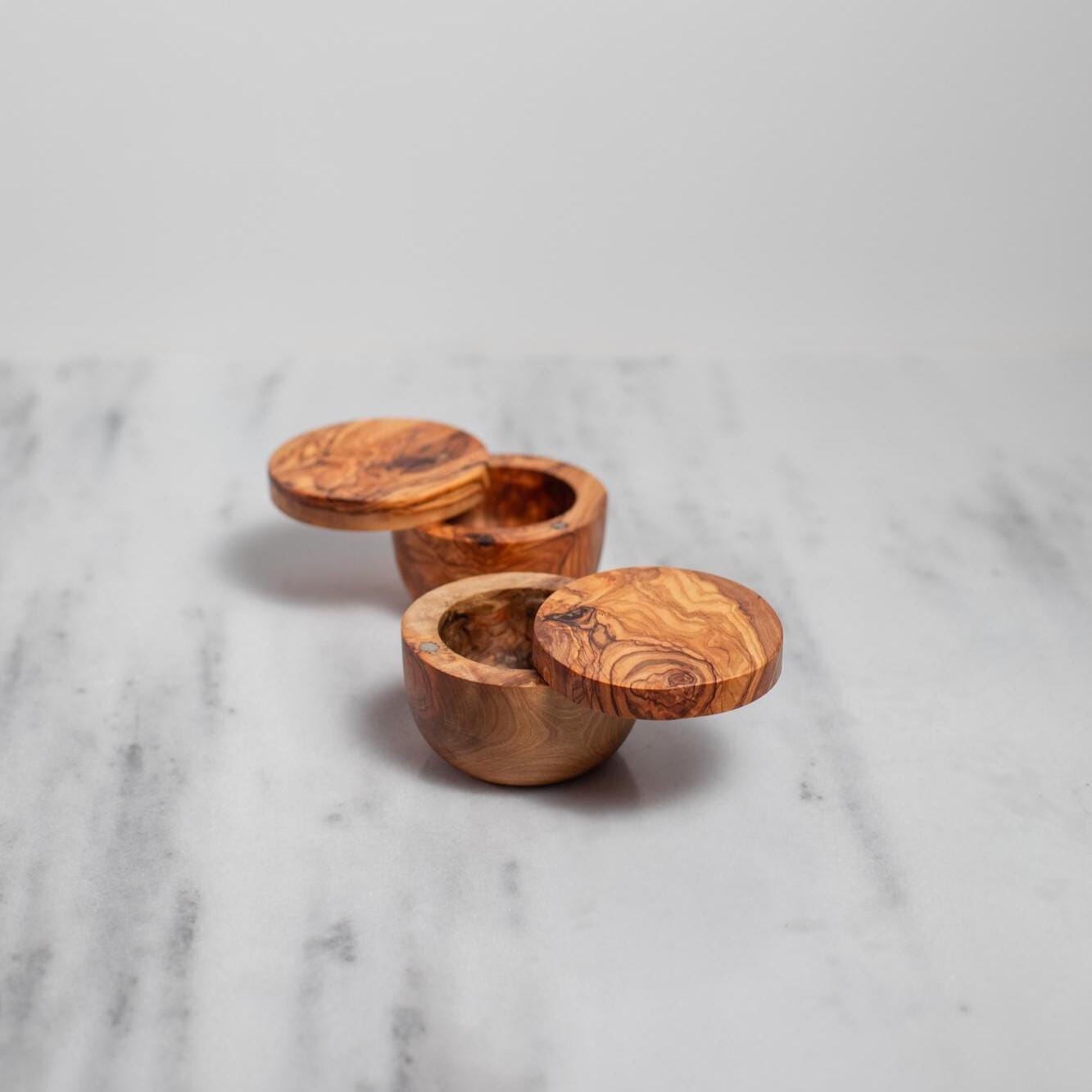 Handmade Olive Wood Spice Jar | Magnetic Spice Jar | Unique Wooden Spice Jar | Kitchen Decor | Rustic Kitchen Storage Utensils - Thumbnail 3