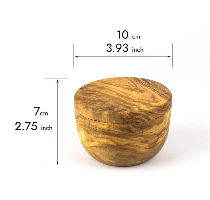 Handmade Olive Wood Spice Jar | Magnetic Spice Jar | Unique Wooden Spice Jar | Kitchen Decor | Rustic Kitchen Storage Utensils - Thumbnail 5