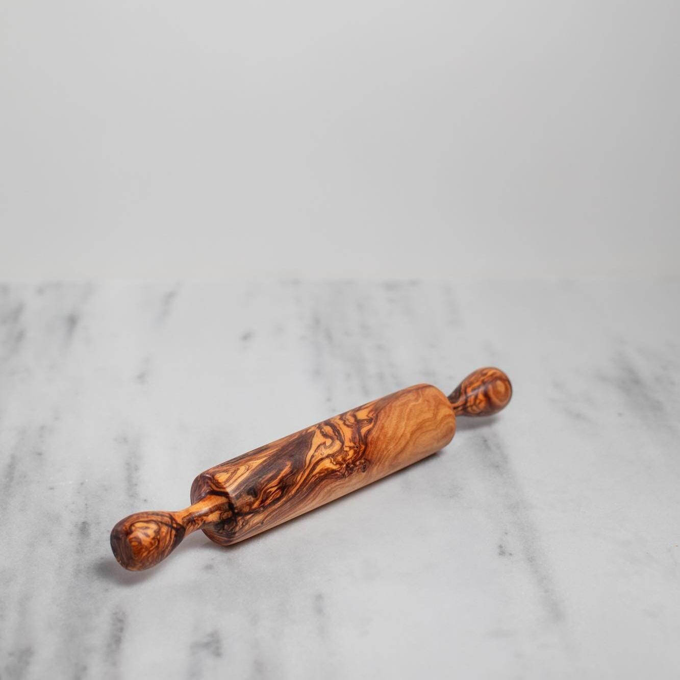 Copy of Handmade Olive Wood Rolling Pin – Artisan Kitchen Baking Tool - Thumbnail 4