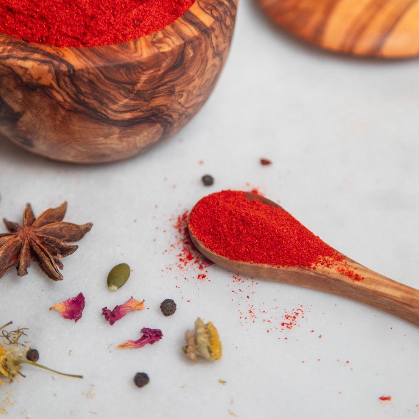 Set of 2 Olive Wood Spoons & 1 Knife – Handmade Rustic Utensils, Natural Eco-Friendly Cutlery - Thumbnail 6