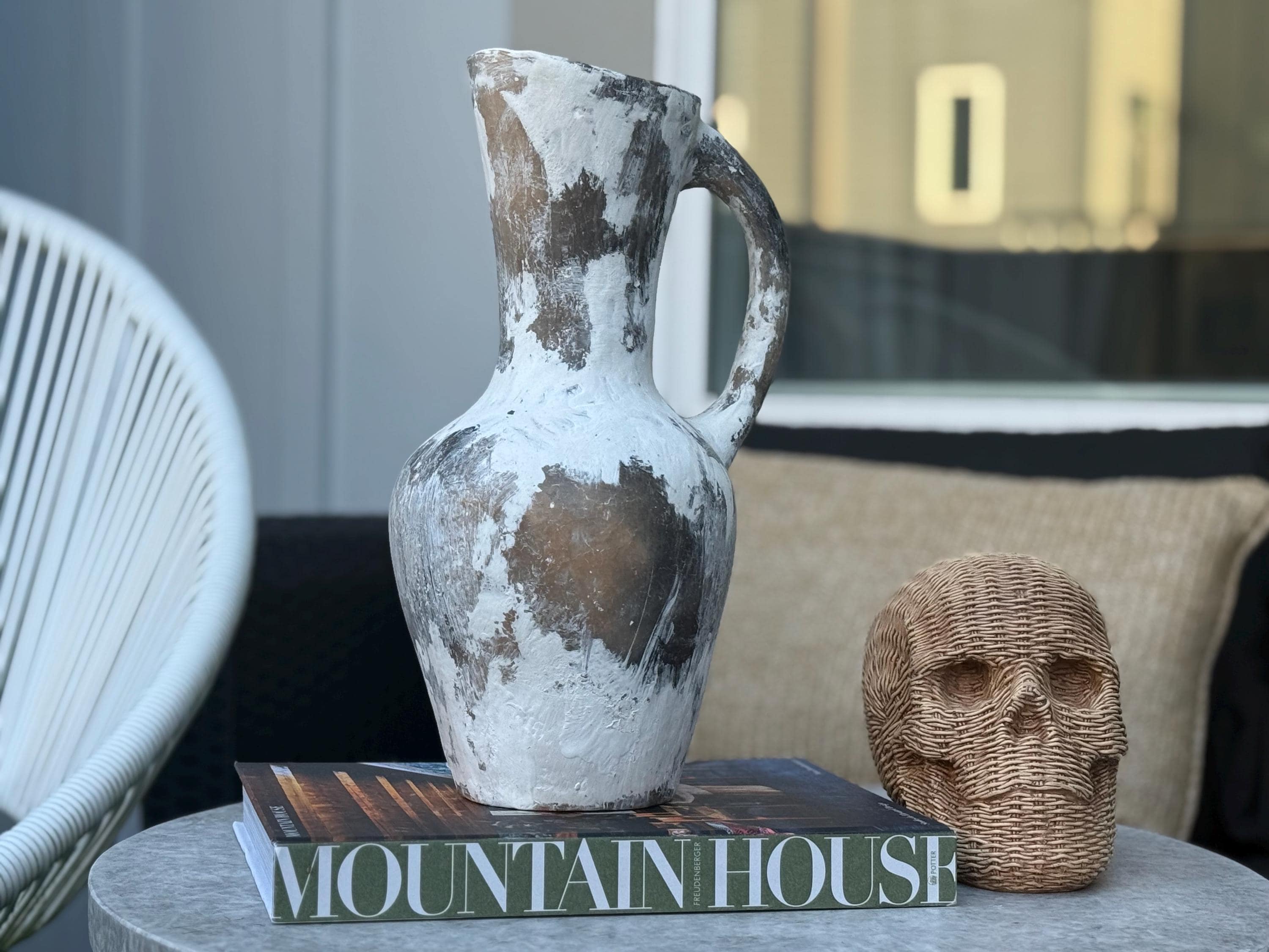 Authentic Berber Terracotta Vase | Wabi Sabi Rustic Home Decor