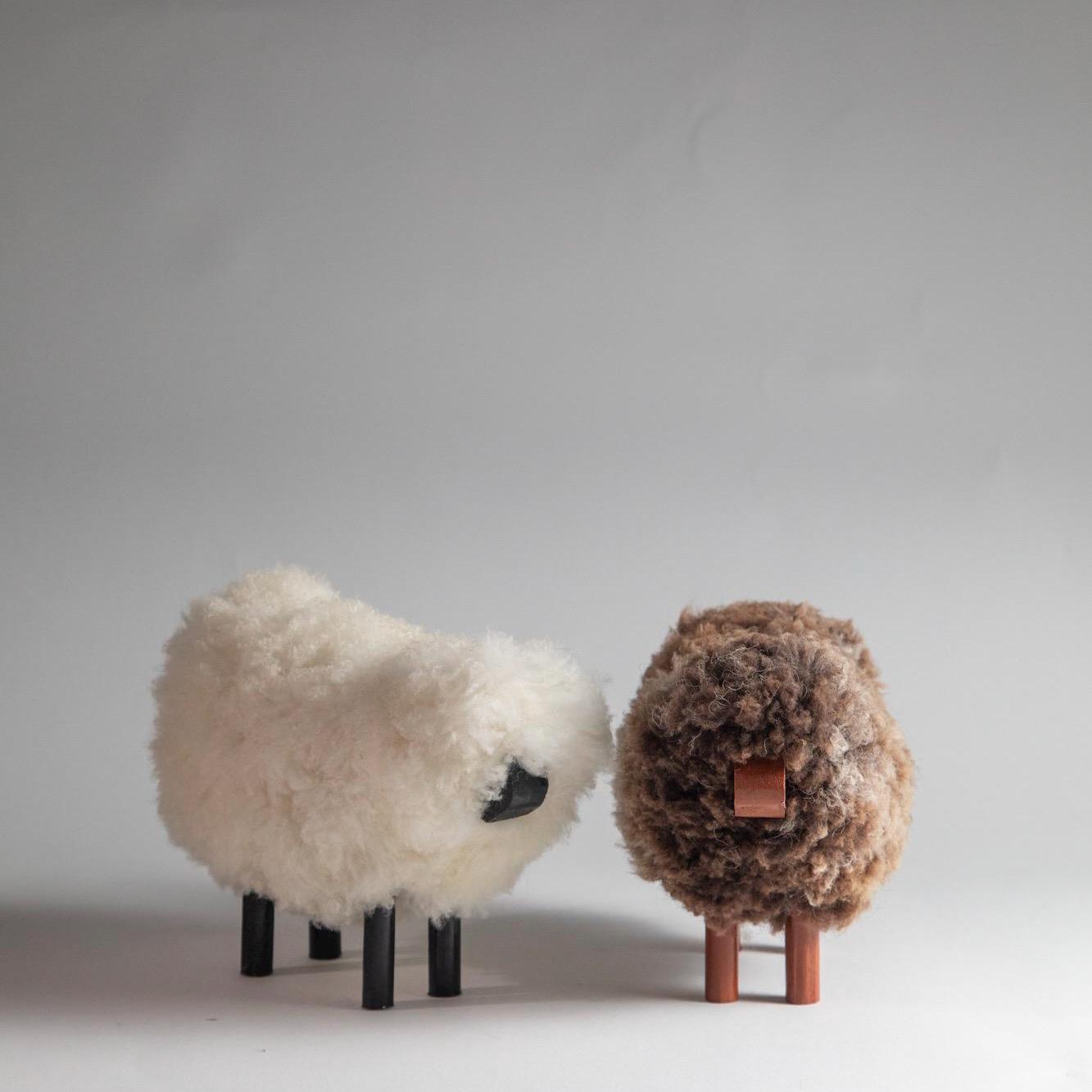 thanksgiving hosting gift – Handmade Sheep Figurine - Thumbnail 7