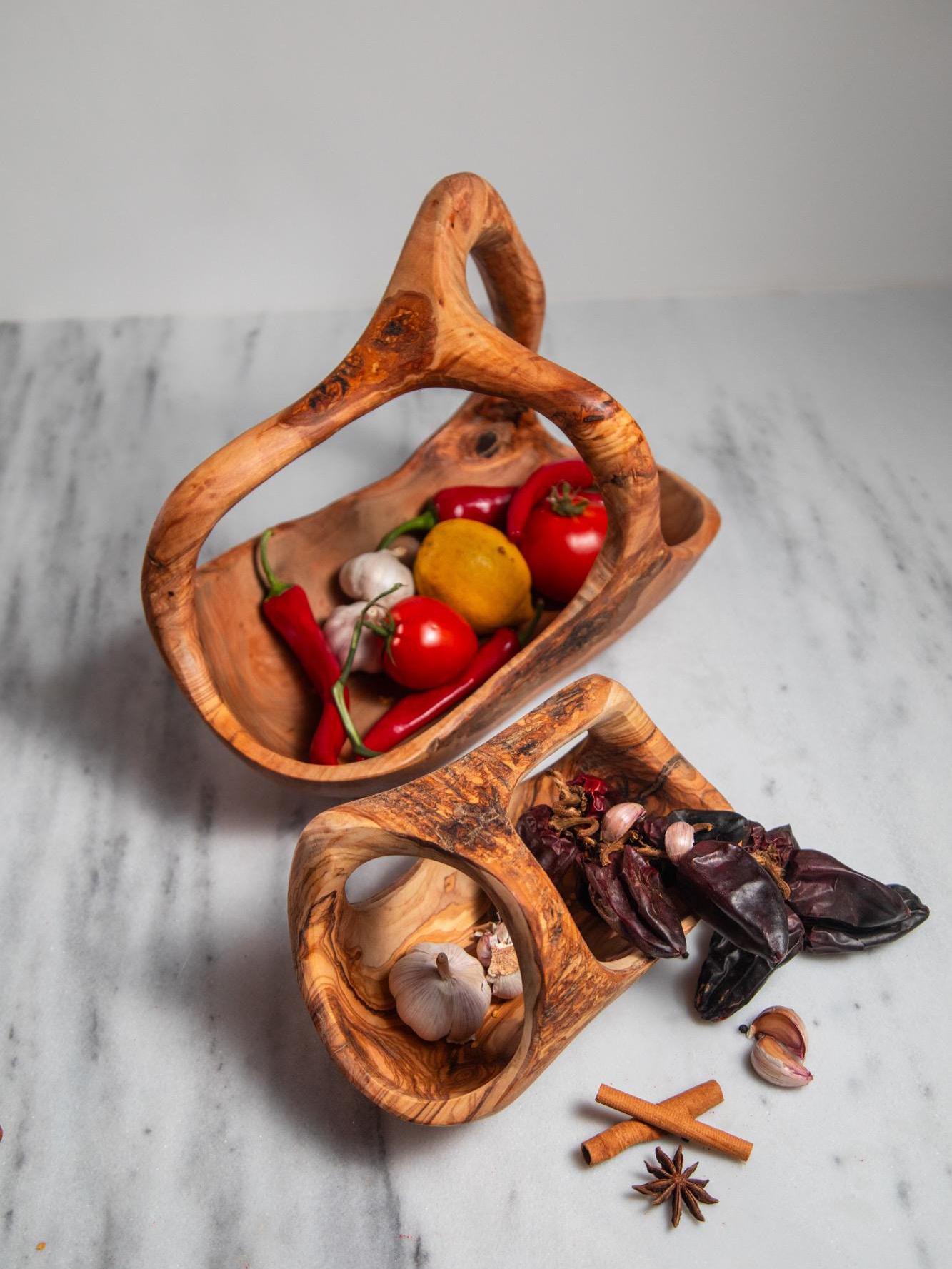 thanksgiving hosting gift –Olive Wood Bowl - Thumbnail 5
