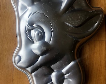 Wilton Cake Pan Rudy Reindeer Christmas Deer Xmas Holiday Number 2105-1224