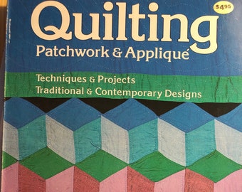 Quilting Patchwork & Applique Techniques and Projects Softcover Pre-owned