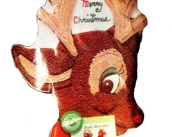 Rudy Reindeer PDF Cake Decorating Instructions Only Digital Download Wilton Cakepan Directions