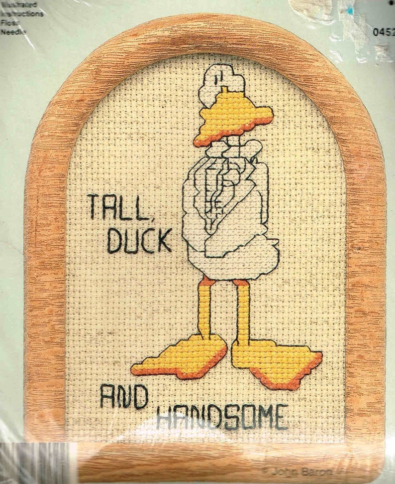 Handsome Goose Cross Stitch Pattern