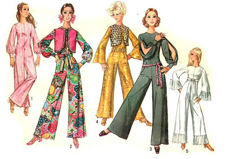 1960s vintage jumpsuits