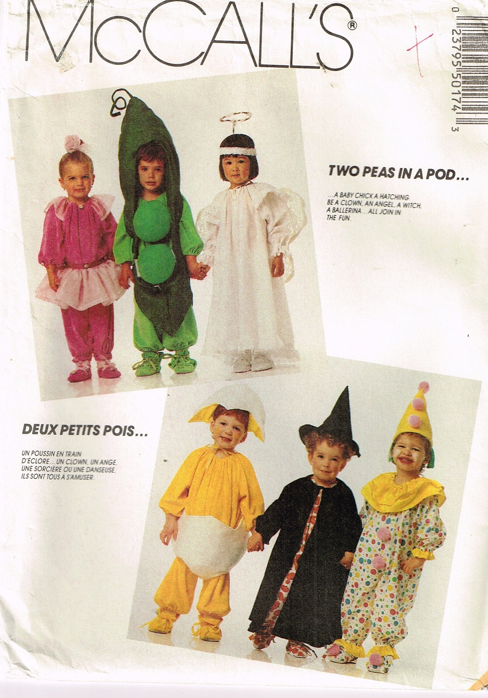 Modello di cucito Costume da bambino Halloween Pea Pod Pollo - Etsy Italia
