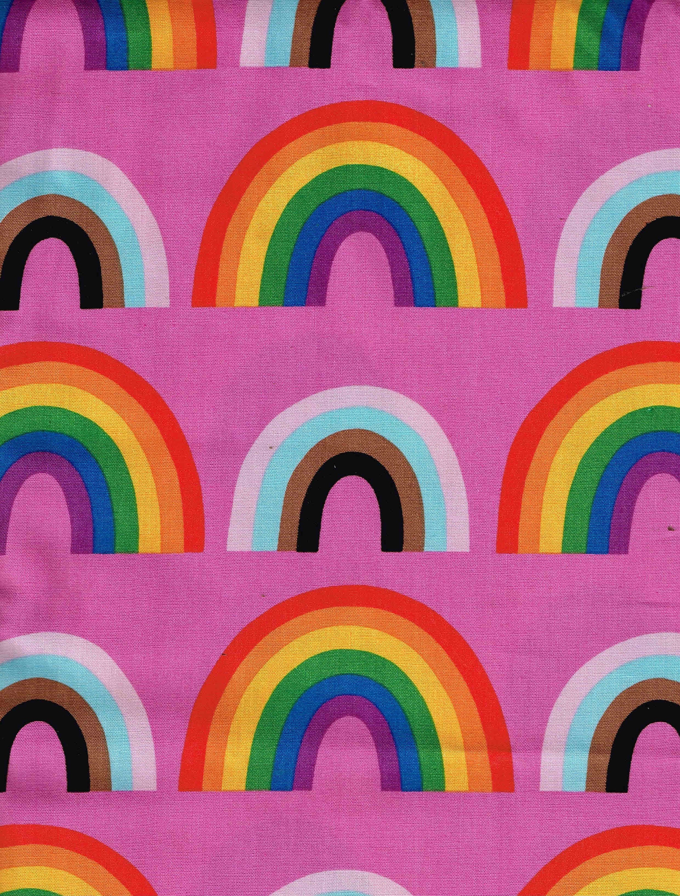 Cotton Flannel Fabric, solid flannel fabric, organic cotton fabric, bty  fabric, sewing fabric, rainbow colours