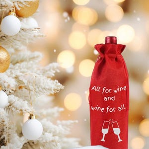 Reusable Wine Bag Tote: Eco-Friendly Gift Carrier